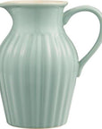 Stoneware Jug / Green Tree