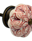Ceramic Knob / Dark Red