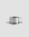 Citrea Cup with Saucer / Chrome