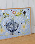Blue Flora by La Poire