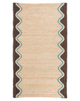 Cocoa Wave Jute Rug 3 x 5 ft