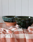 Clay Green Glazed Bowls / Sizes