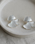 Julia Gynko Leaf Dangle Earrings