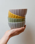 Scalloped Bowl / Yellow