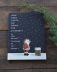 How Does Santa Go Down The Chimney