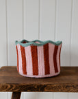 Braided Tulip Basket / Strawberry