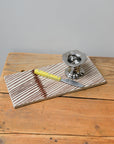 Ceramic Serving Board / Brown Stripe