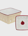 Bon Appetit 15cm Ceramic Fruit Punnet / Fig