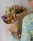 Mixed Dried Field Flowers Bouquet / Sizes