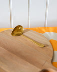 Antique Brass Sauce Spoon
