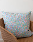 Blue Floral Cushion