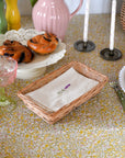 Lavender Embroidered Napkin
