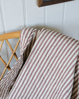 Sand Quilt / Plum Stripes