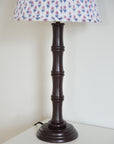 Bamboo Lamp Base / Dark Plum