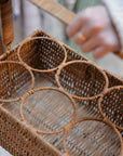 Rattan Bottle Holder