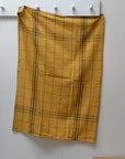 Checked Tea Towel / Yellow and Black
