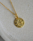 Zodiac Gold Coin Necklaces