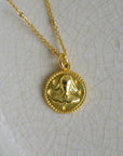 Zodiac Gold Coin Necklaces