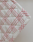 Check Pot Holder / Red