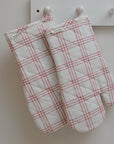 Oven Gloves / Red Check