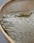Vintage Floral Cushion / Yellow