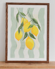 Striped Lemons A3