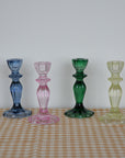 Talking Tables Boho Candle Holder in Dark Green