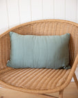 Recycled Titou Cushion / Grey Green