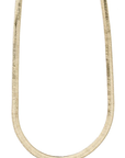 Pilgrim Noreen Flat Snake Chain Necklace Gold-plated