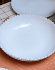 Pearl White Pasta / Serving Bowl 34cm