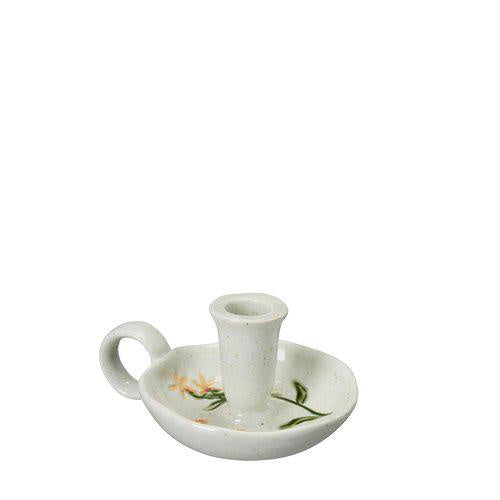Malva Porcelain Candle Holder