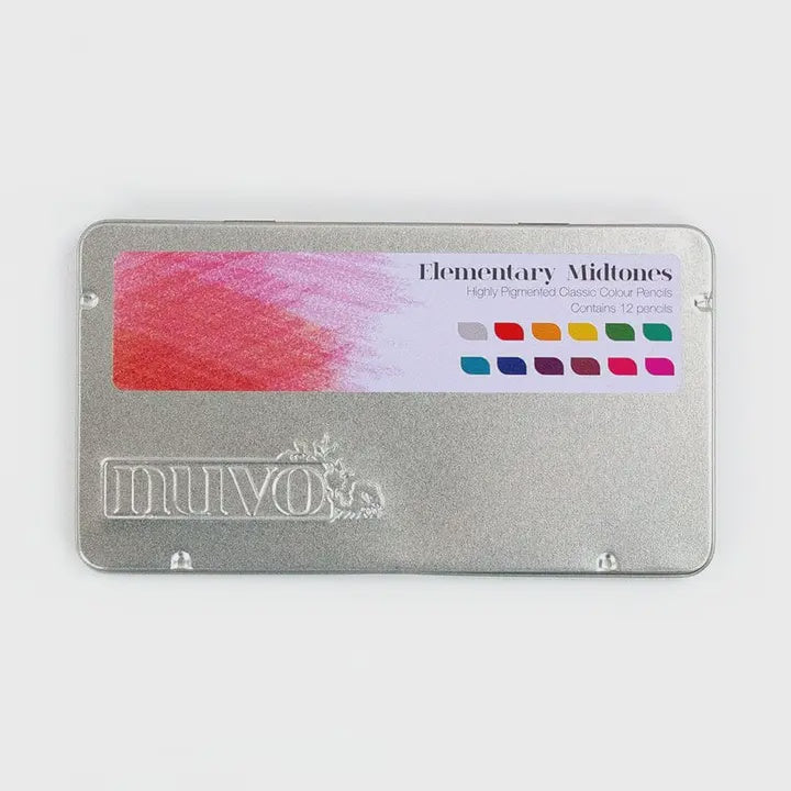 Nuvo Classic Colour Pencils / Elementary Midtones