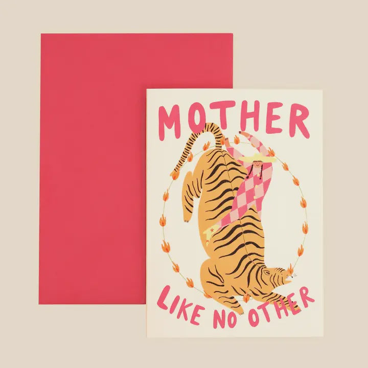 Mother Like No Other Tiger Card