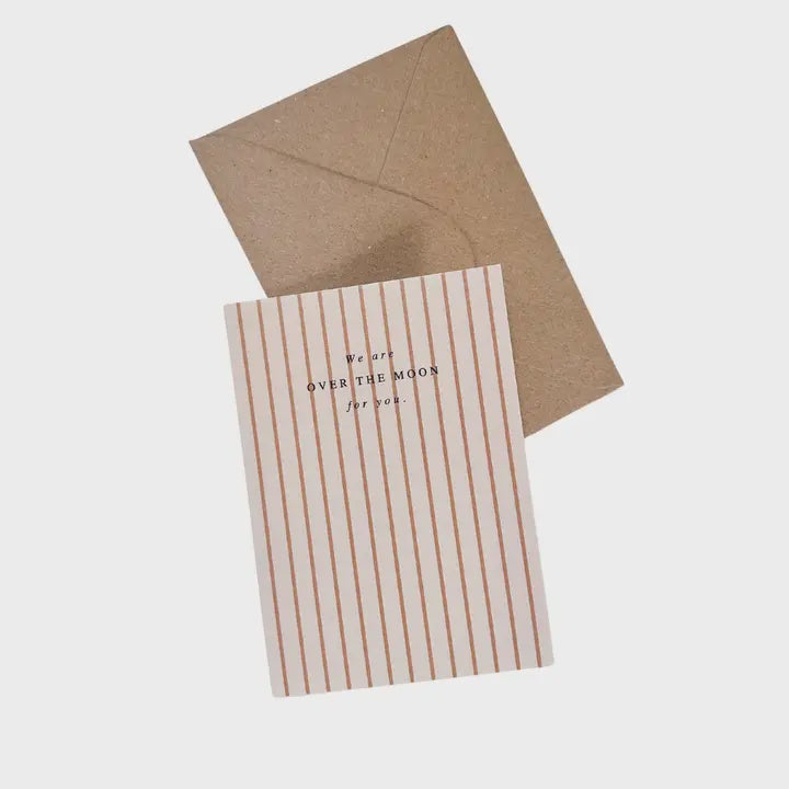 Over the Moon Card