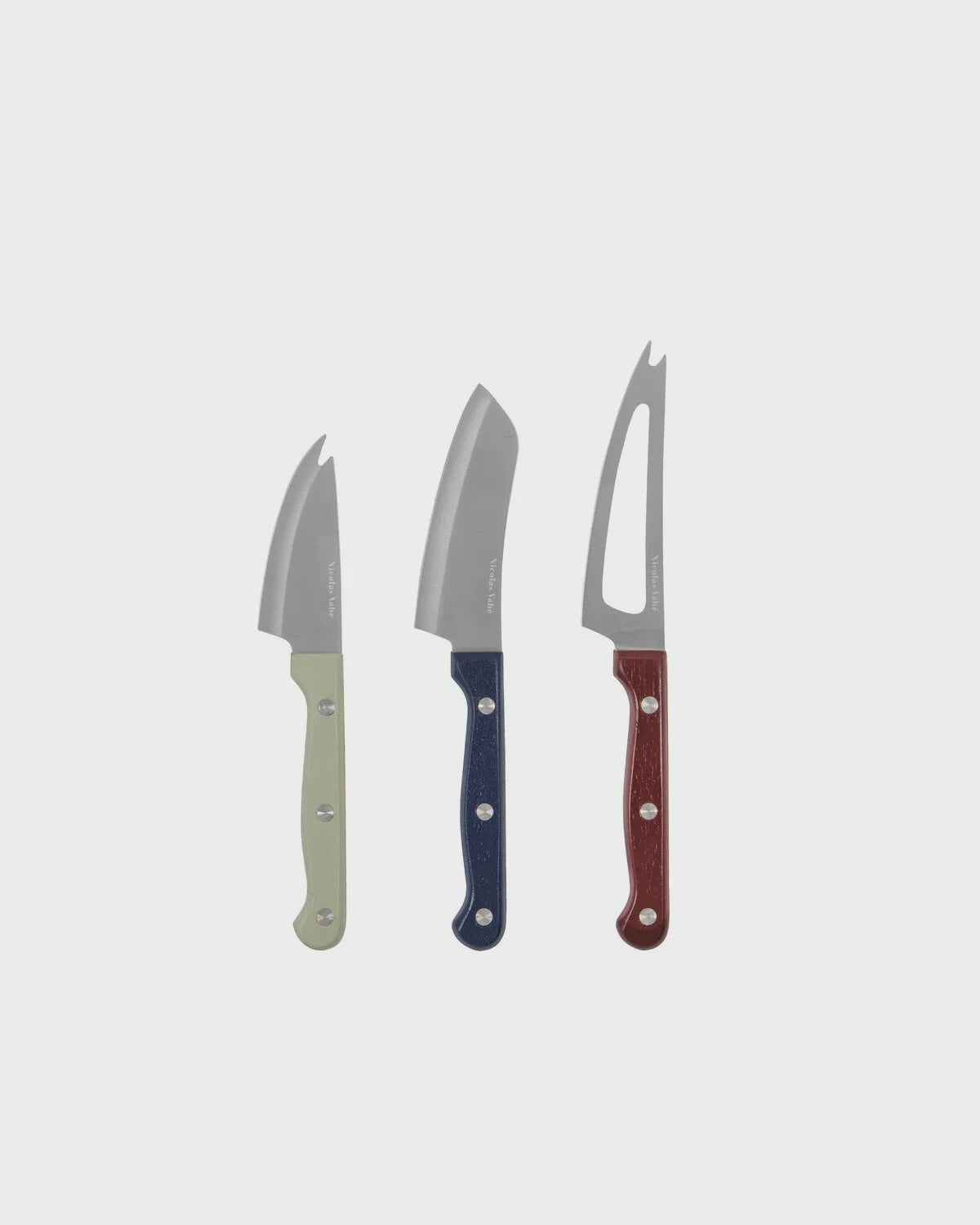 Colourful Cheese Knives / Set of 3