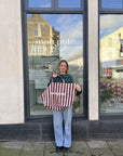 Mon Pote Stripe Cotton Bag