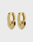 Iokaste Chunky Heart Hoops