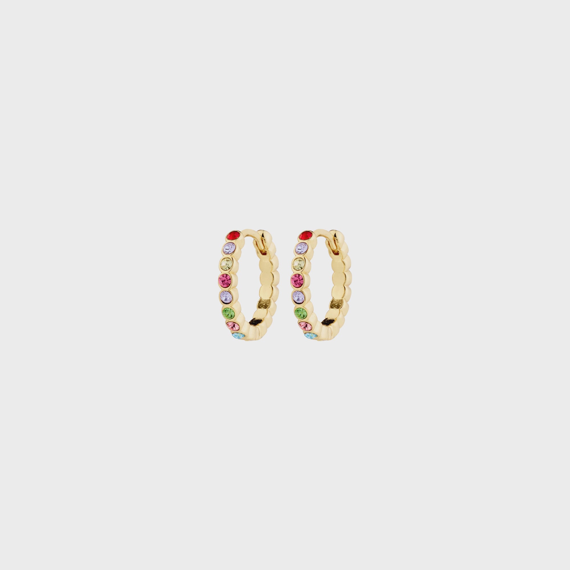 Kleopatra Hoop Earrings Gold Plated