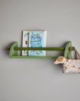 Mingus Wooden Shelf / Green