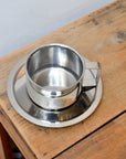 Citrea Cup with Saucer / Chrome