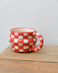 Ysia Check Cup / Red
