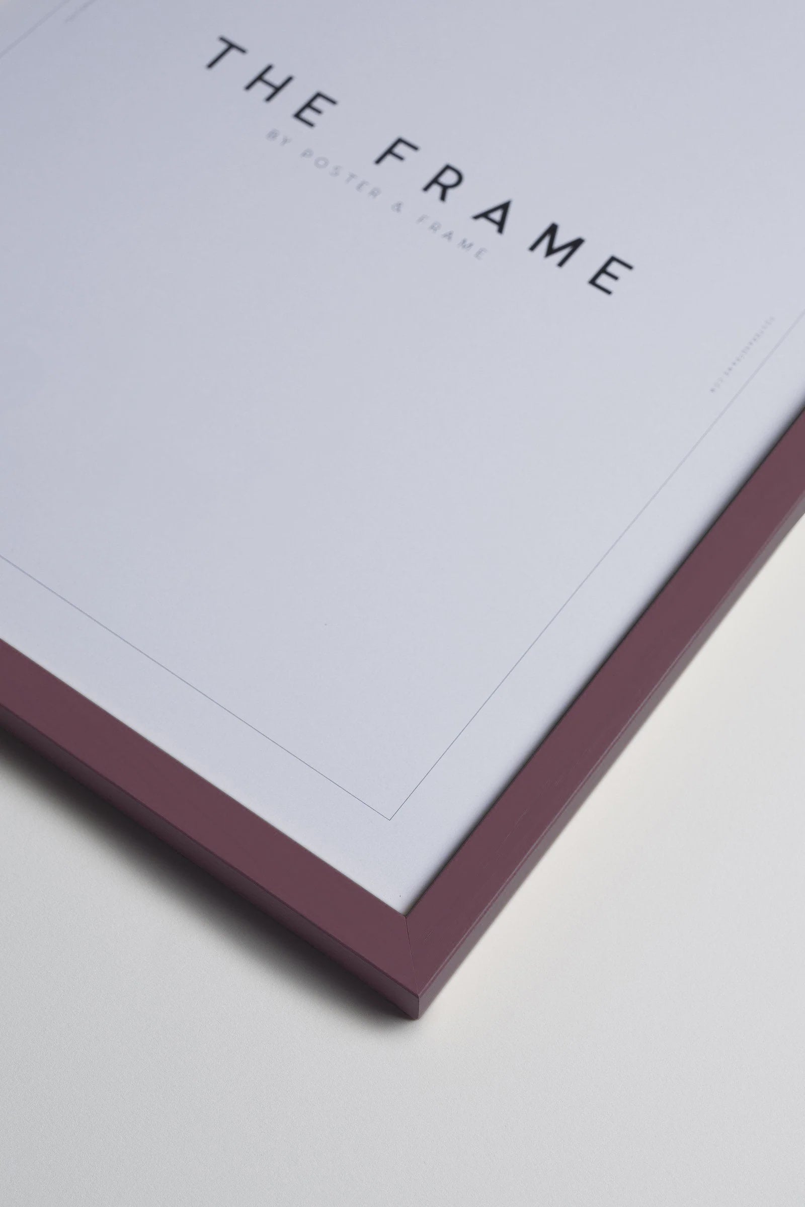Hand Made Plum Frame / A2
