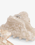 Lene Pebble Mini Claw Clip / Off White