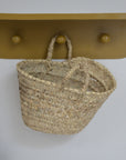 Arte Fino Round Palm Leaf Basket