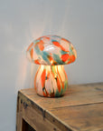 Mushroom Portable LED Lamp / Orange, White, Blue