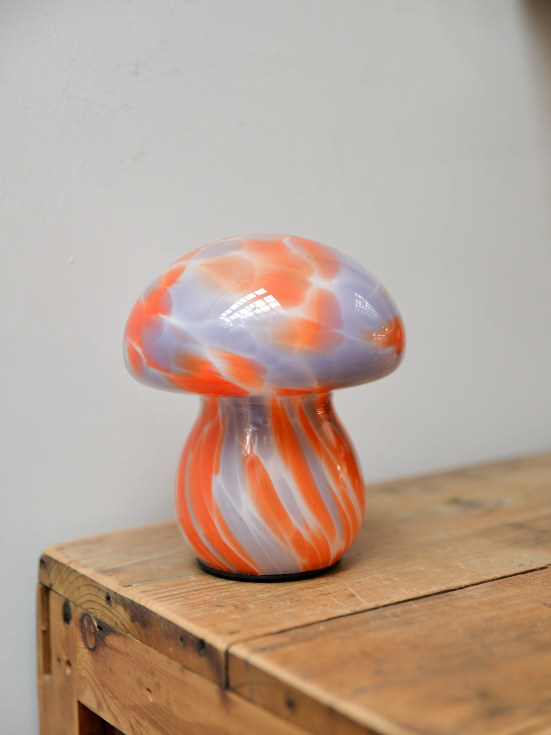 Mushroom Portable LED Lamp / Orange. White, Purple
