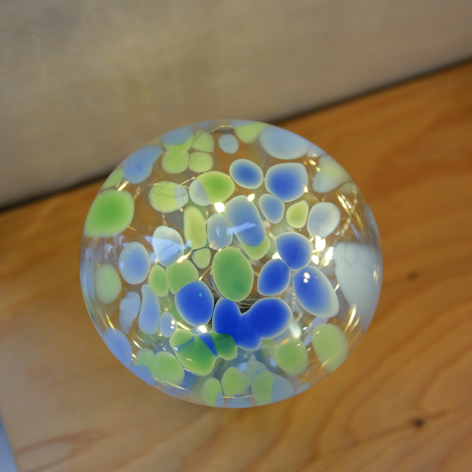 Mushy Portable LED Lamp Green / Blue Chips