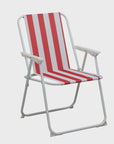 Striped Folding Beach Chair