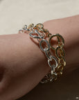 Catherine Oval Links Oversized Chain Bracelet