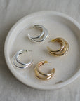 Big Metal London Pauline Oversized Hoops